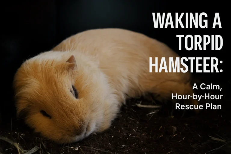 Waking a Torpid Hamster: A Calm, Hour-by-Hour Rescue Plan
